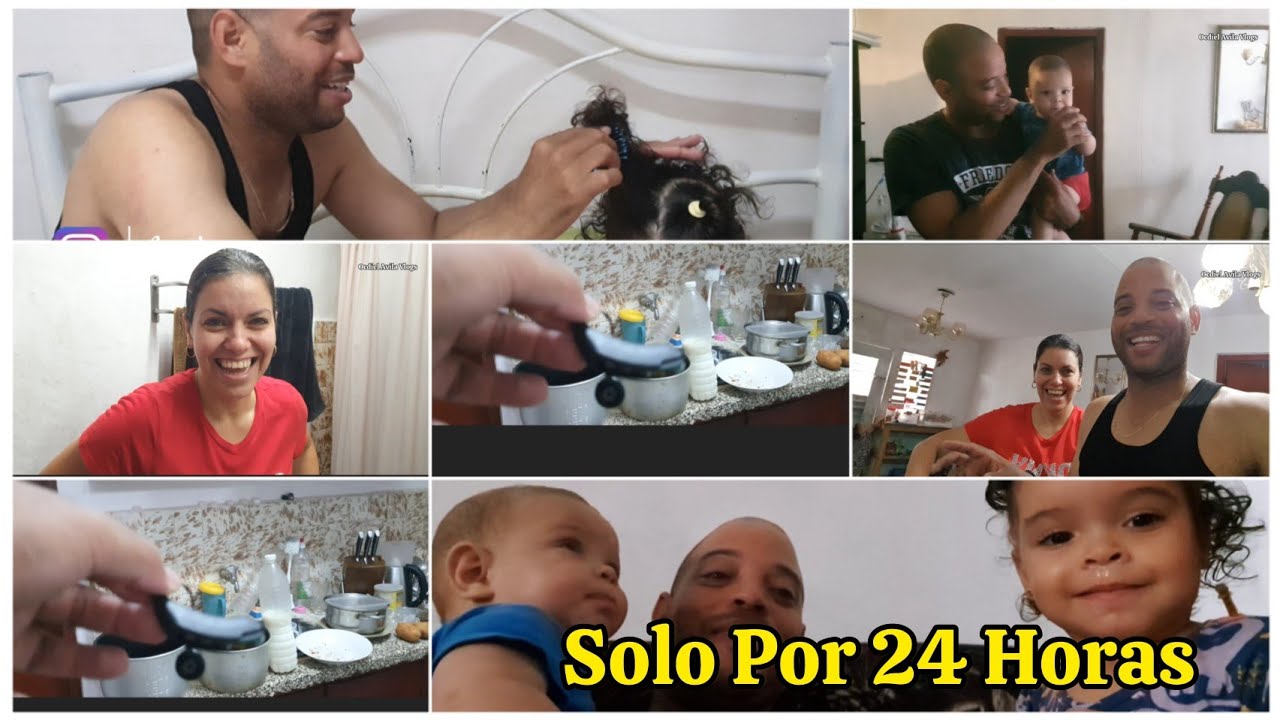 24 horas.La  Realidad de Ser Padres VIVIENDO en CUBA🇨🇺No Pensé Que Podría Hacer Esto. Recibo Paquete