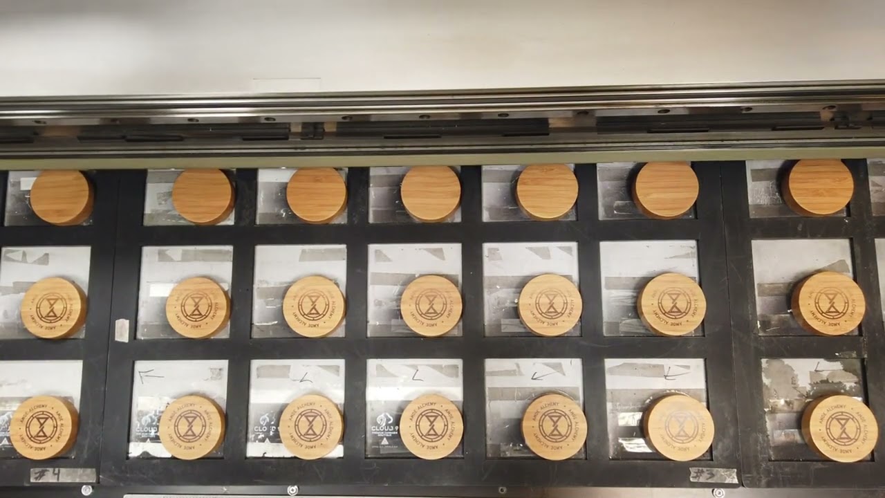 Custom Wood Caps for AWDE Alchemy by Biohazard Inc