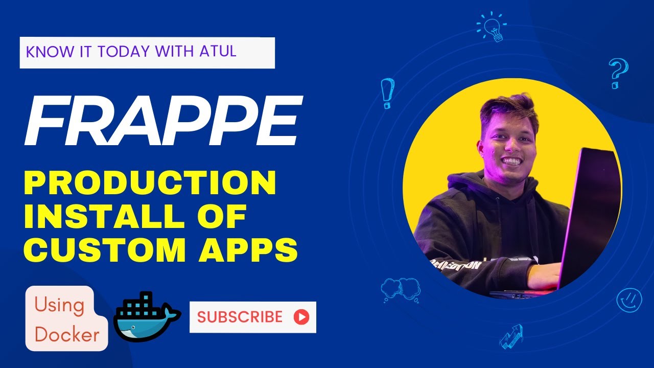 Frappe: Production Install of Custom Apps with Docker - Easy Guide