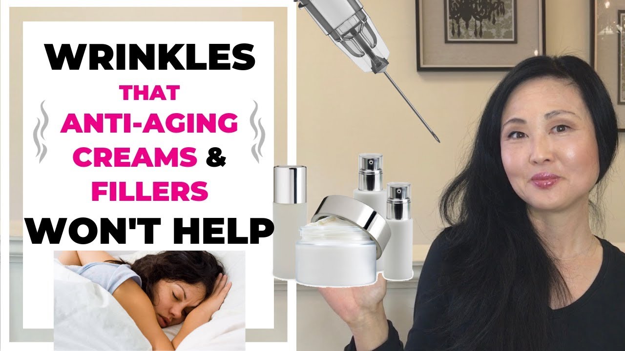 Wrinkles that Anti Aging Creams and Dermal Fillers won't help:  Sleep Wrinkles Anti Aging Pillow