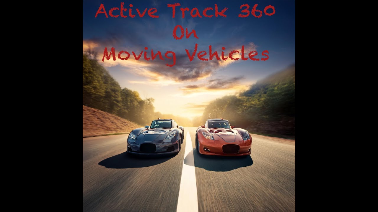Active Track 360 on a moving vehicle using the Air 3