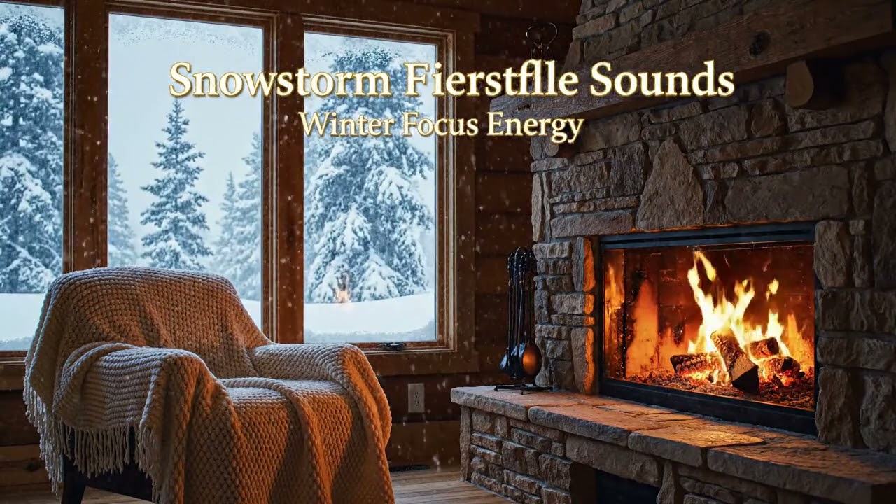 4 Hours of Dreamy Piano Fireplace Noise | Fireplace Dreamscape