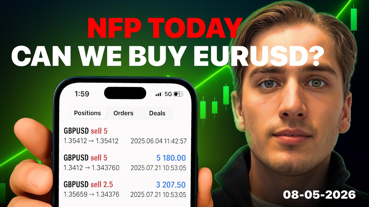 CAN WE BUY EURUSD TODAY WITH NFP!? - Forex Market Outlook Ep. 172