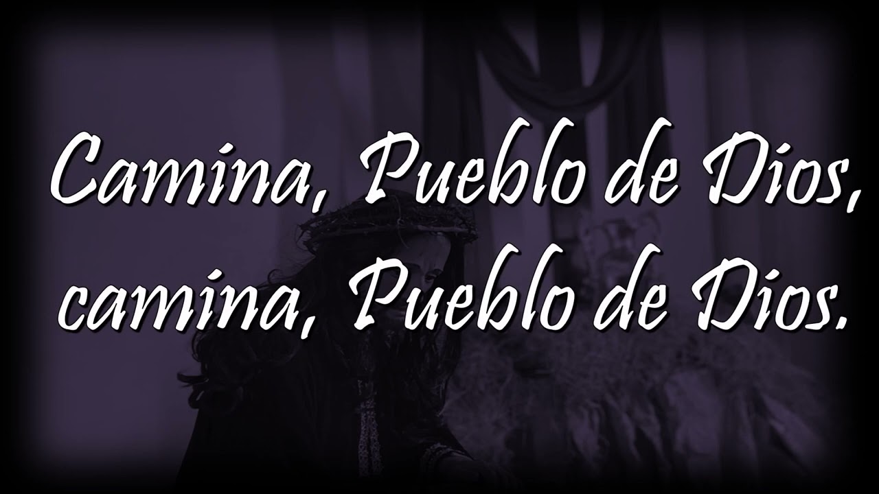 Camina  pueblo de Dios - karaoke