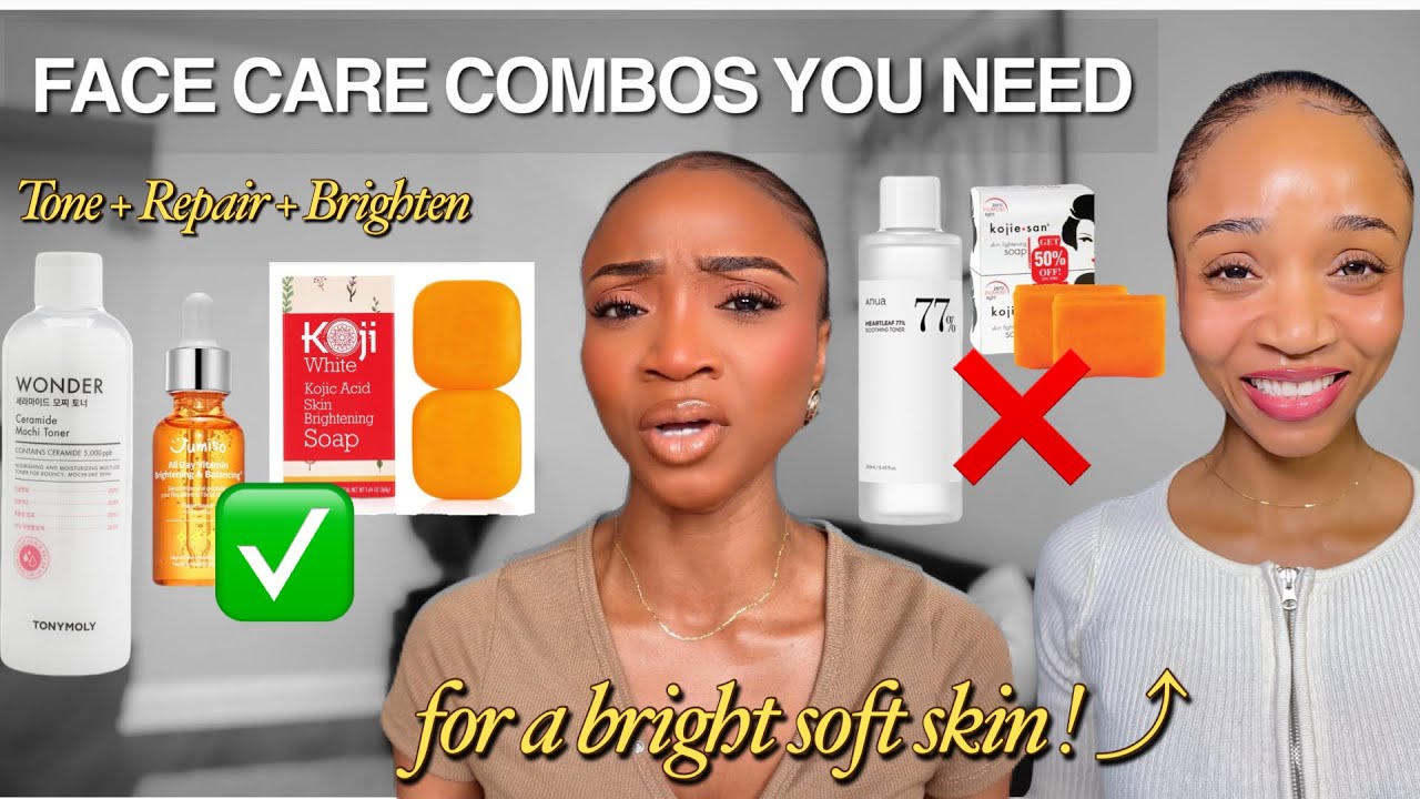 Handpicked Face Care Combos GUARANTEED to restore brightness & shine for normal, dry & oily skin