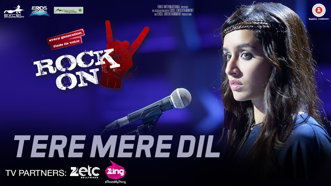 Tere Mere Dil - Rock On 2 | Farhan Akhtar & Shraddha Kapoor | Shankar Ehsaan Loy