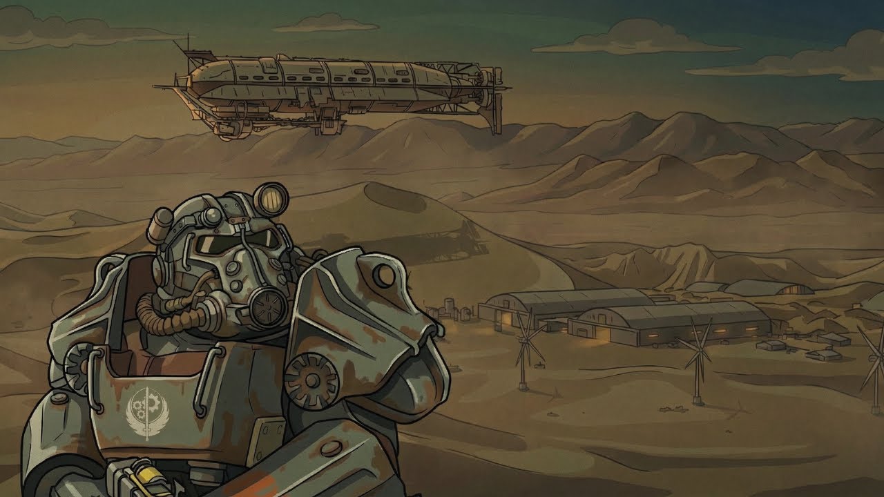 The Brotherhood of Steel - Calm Fallout Lore for Sleep