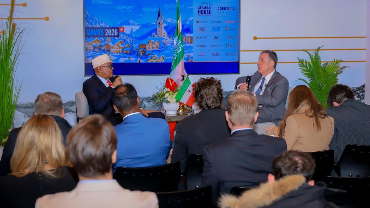 Madaxweynaha Somaliland oo Khudbad Garnaqsi ah ka jeediyey Magaalada Davos ee dalka Switzerland.