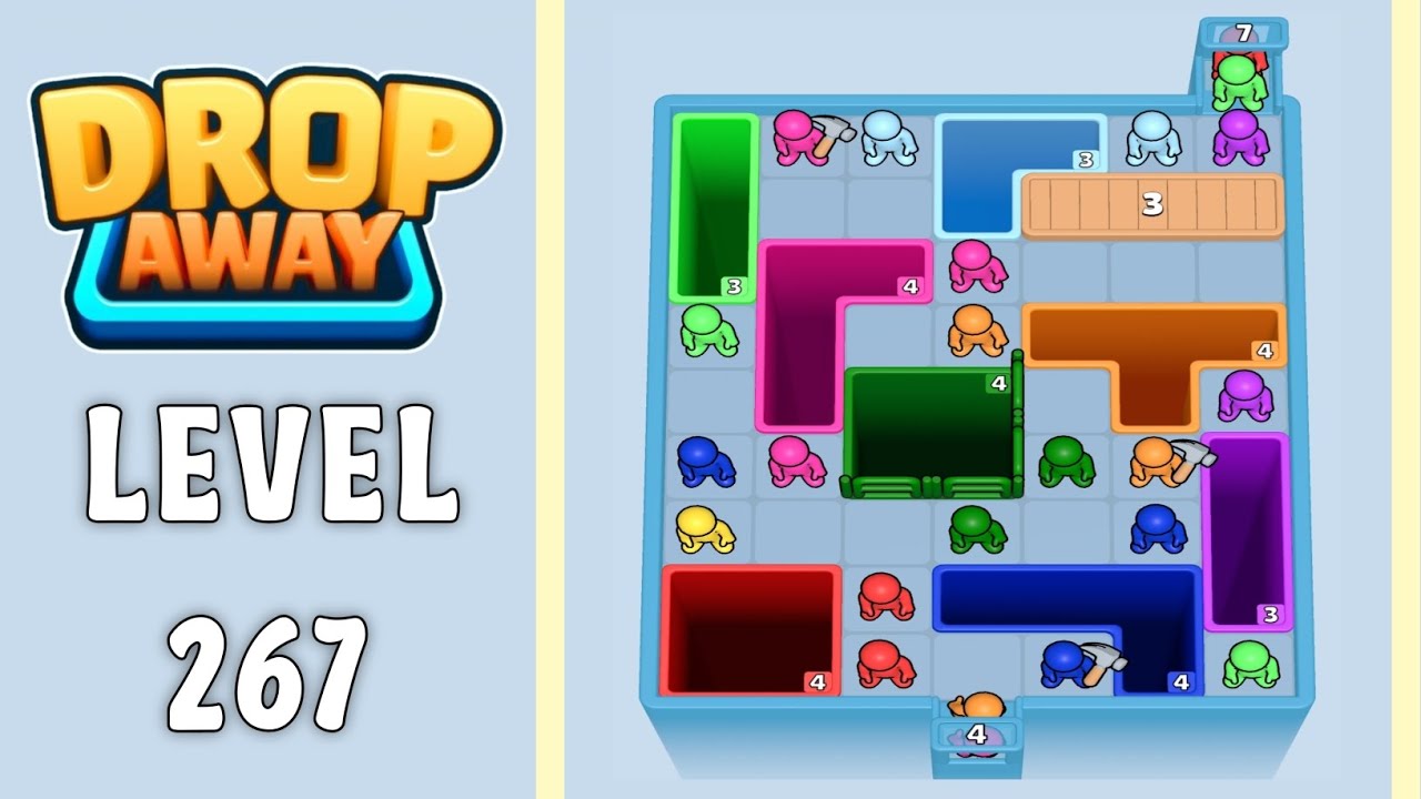 Drop Away level 267 solution