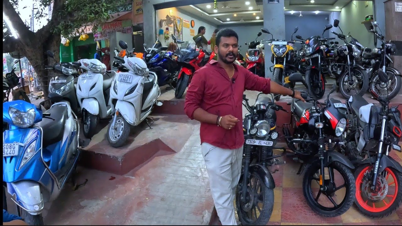 Second hand bikes inHyderabad | Shiva Laxmi autozone |12వేలకే #rc200 #r15 #ns @raviprakashlifestyle