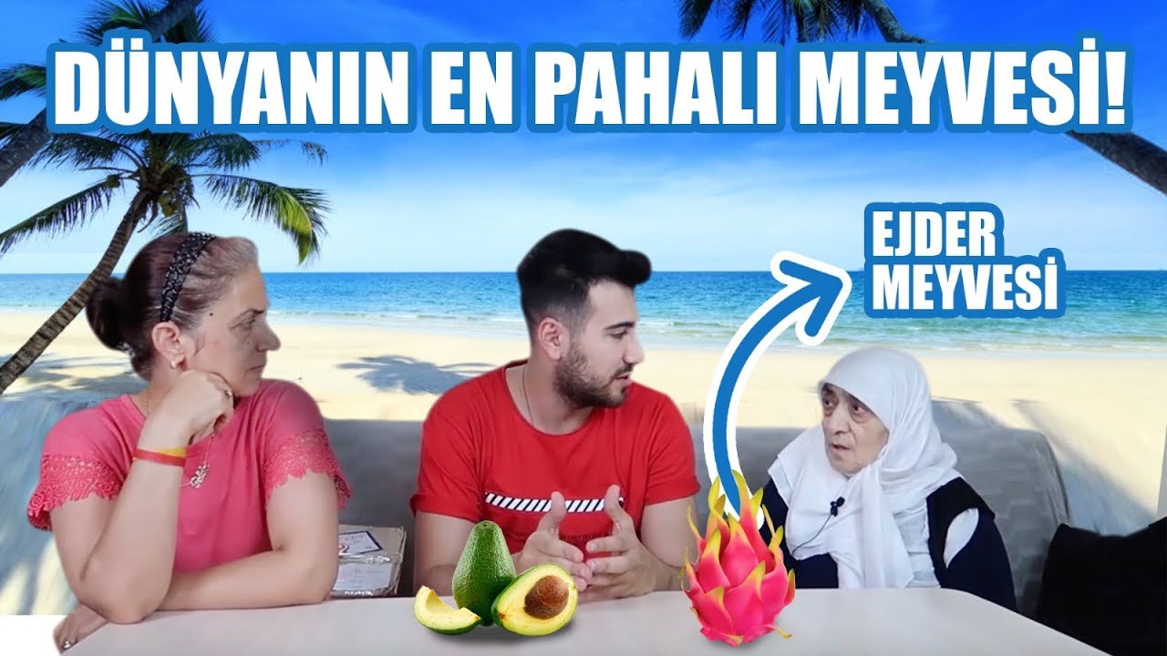 SELÇUK BÜYÜK - TROPİKAL MEYVELERİ TATTIK
