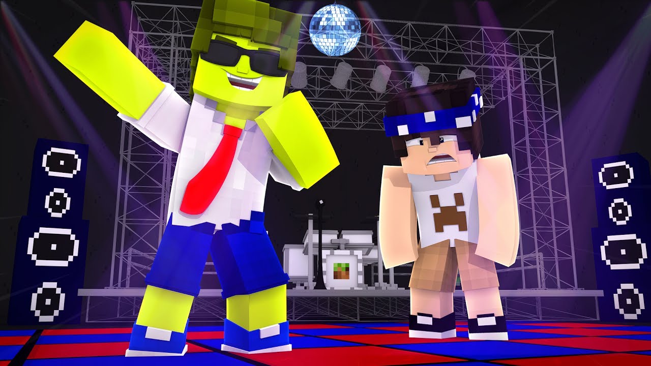 QUEM DANÇAR MELHOR NO MINECRAFT VENCE!