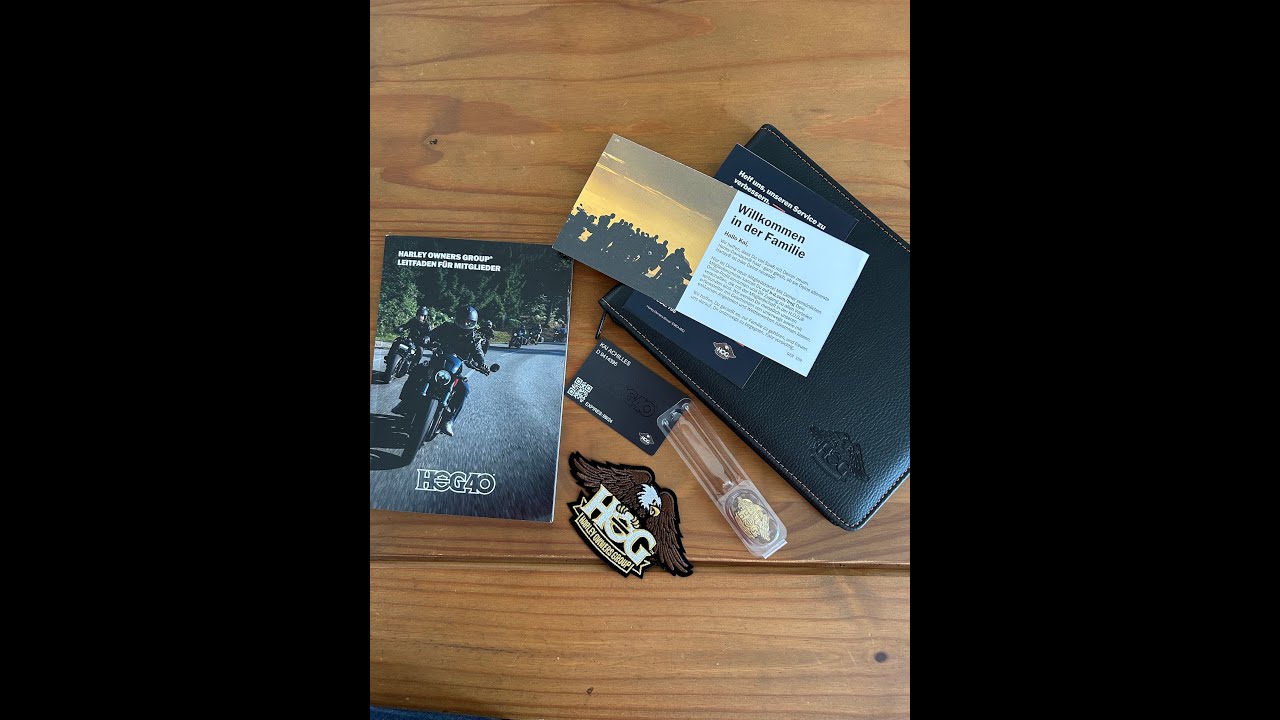 Unboxing H.O.G Starterpack. Lohnt sich eine H.O.G Mitgliedschaft?