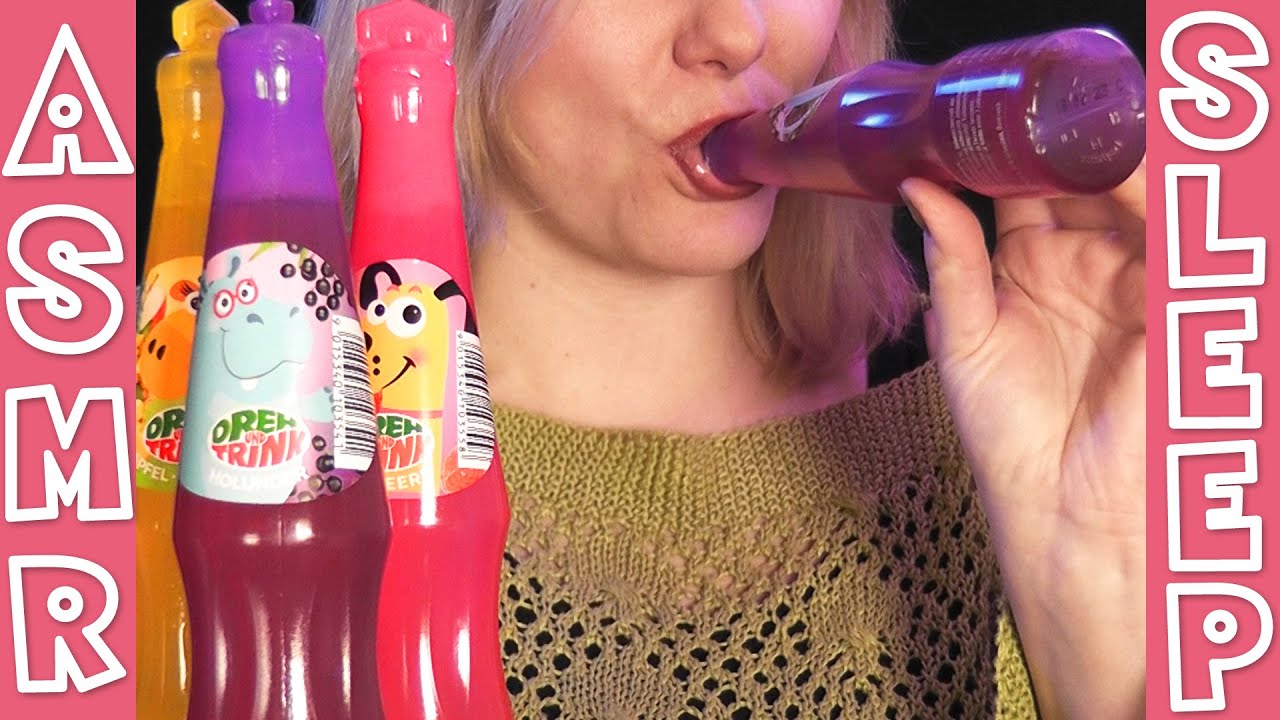 ACMP звуки питья - супер расслабляющие 😴- ASMR Drinking Sounds