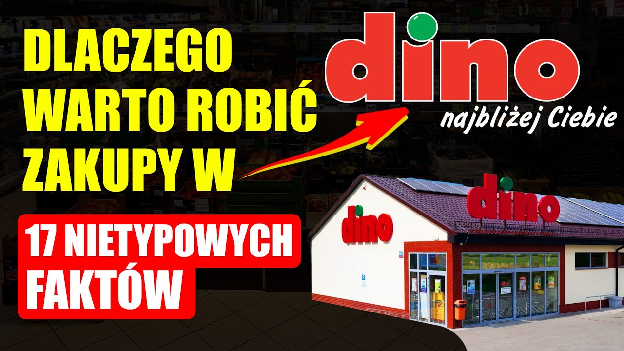 Dlaczego warto robić zakupy w sklepach DINO | 17 nietypowych fakt&oacute;w