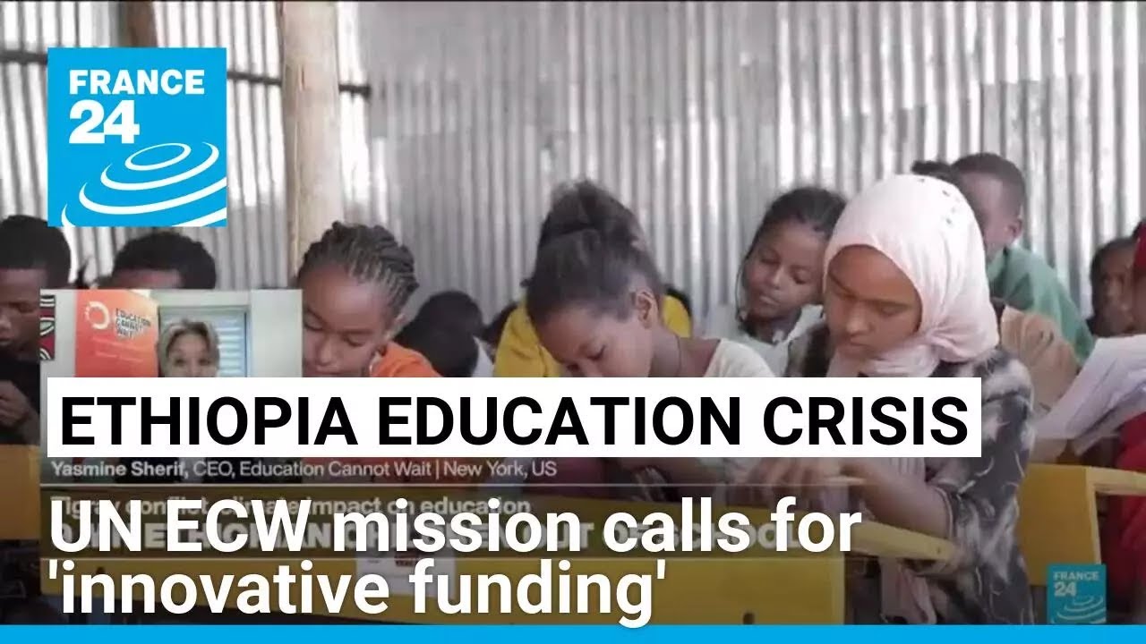 UN mission calls for funding amid Ethiopia education disruption • FRANCE 24 English