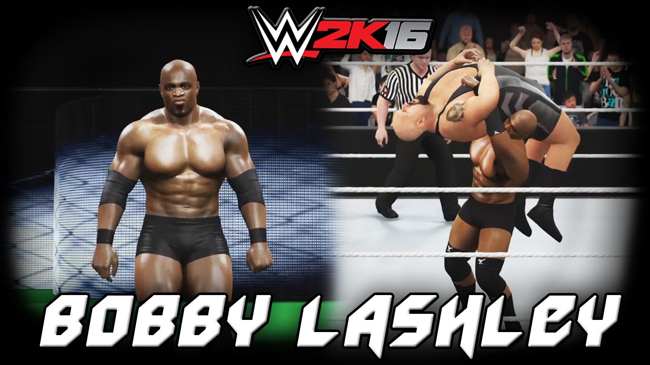WWE 2K16 Bobby Lashley CAW Formula + Entrance & Finisher