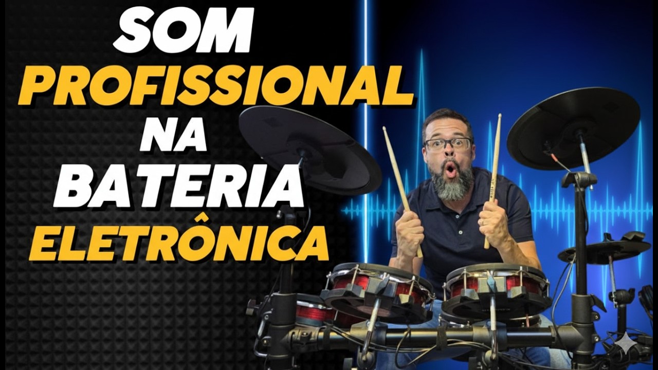 Como Deixar Sua Bateria Eletrônica com Som PROFISSIONAL via MIDI 🔥