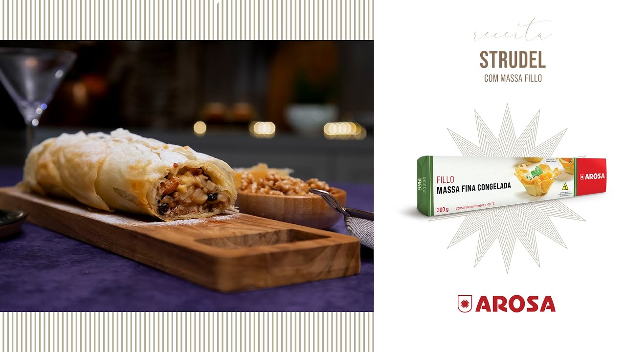 Strudel com Massa Fillo