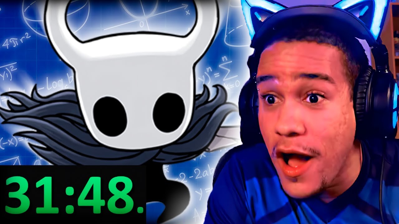 o cara lançou a melhor speed run de hollow knight e foi dormir