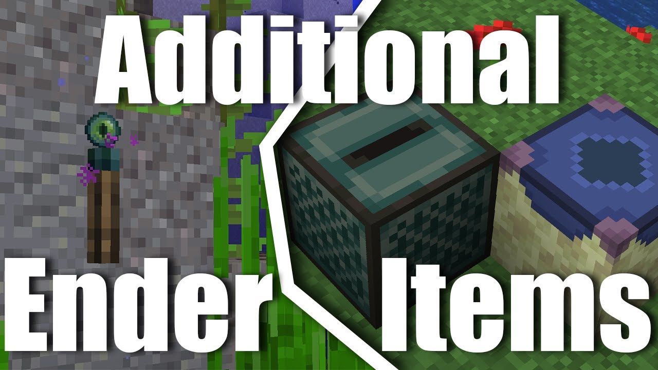 ЭНДЕР ПРЕДМЕТЫ | ПОДВОДНЫЙ ФАКЕЛ | ВЕЧНЫЙ ПРОИГРЫВАТЕЛЬ | ОБЗОР МОДА Additional Ender Items