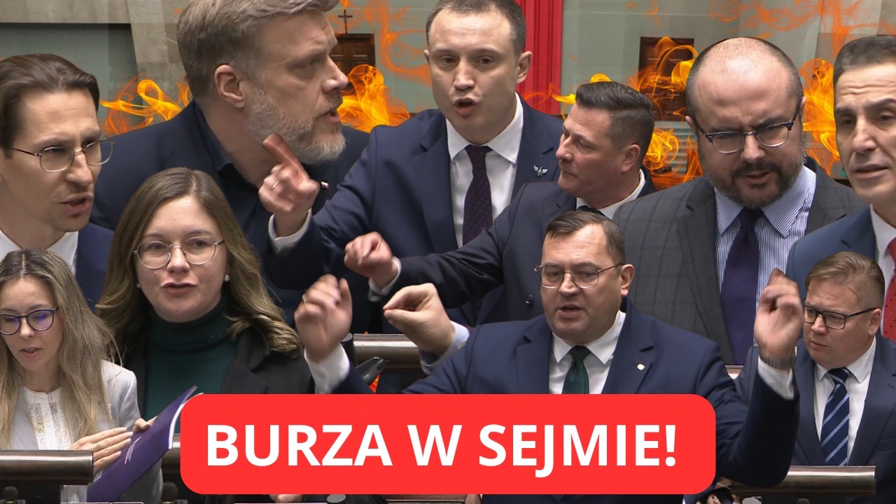 BURZA W SEJMIE! OSTRA DYSKUSJA NA POCZĄTKU POSIEDZENIA SEJMU!