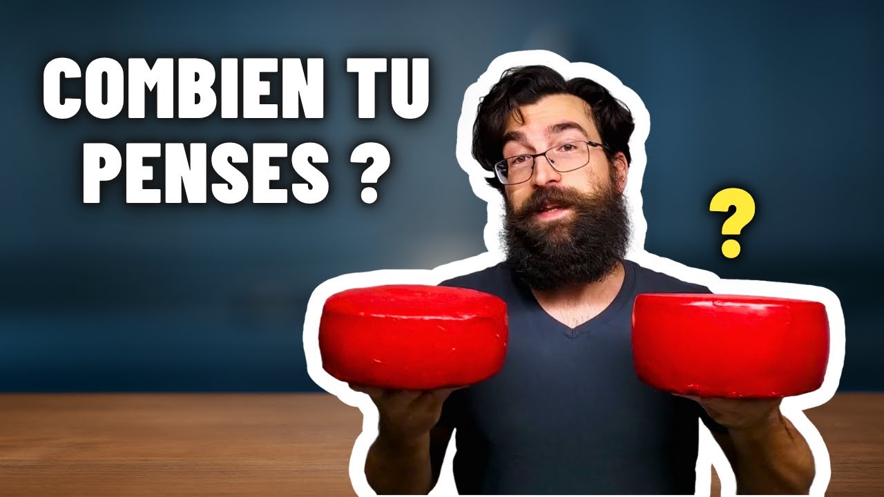 Combien de Fromage tu obtiens VRAIMENT avec 1 litre de lait ? (Tu vas être surpris)