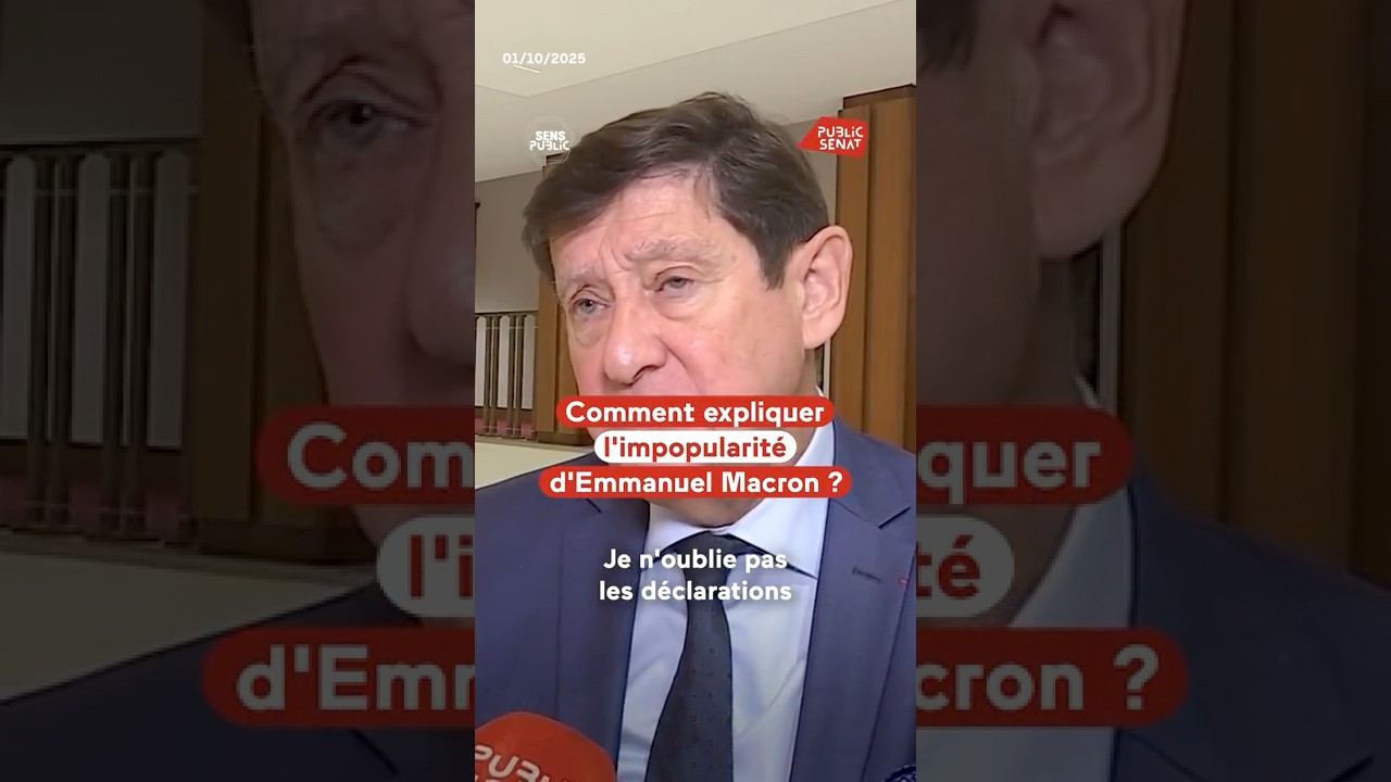 Pourquoi la popularit&eacute; d'Emmanuel Macron est-elle au plus bas ?