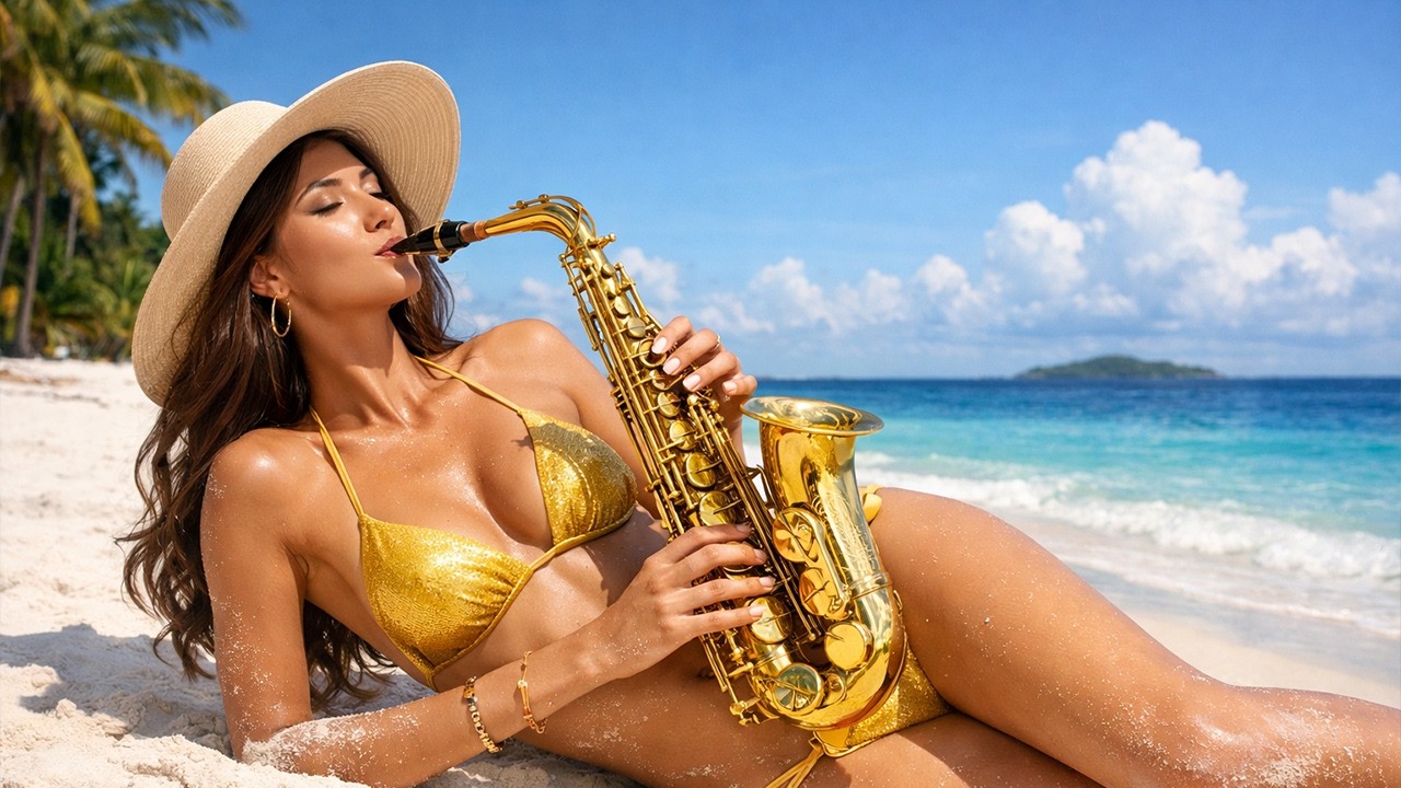Saxophone Romantic Chill  –  Instrumentals Saxophone, Violin & Piano for the Heart & Love song