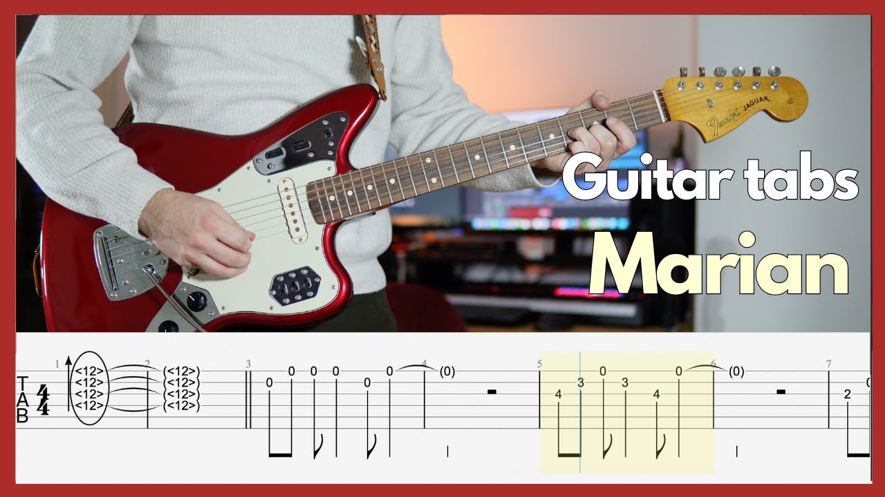 Sisters Of Mercy - Marian (Guitar tabs)