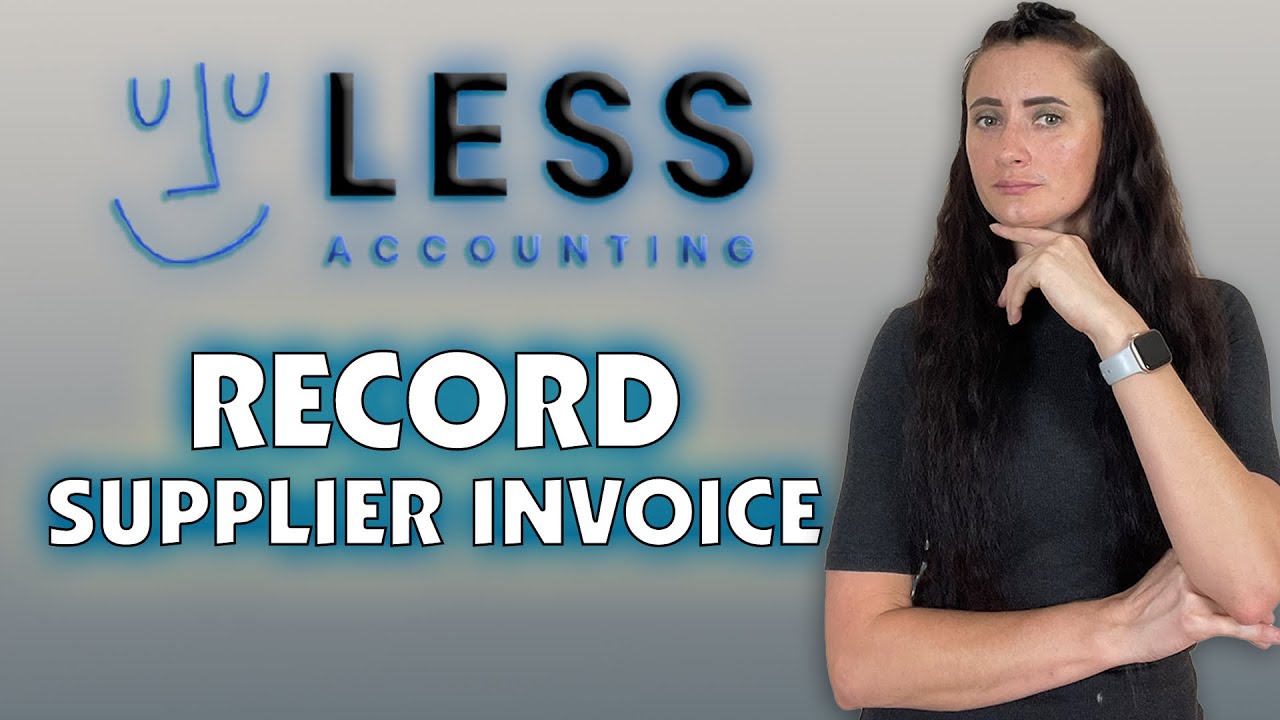 How to add supplier bill (invoice) or expense with a due date on LessAccounting?