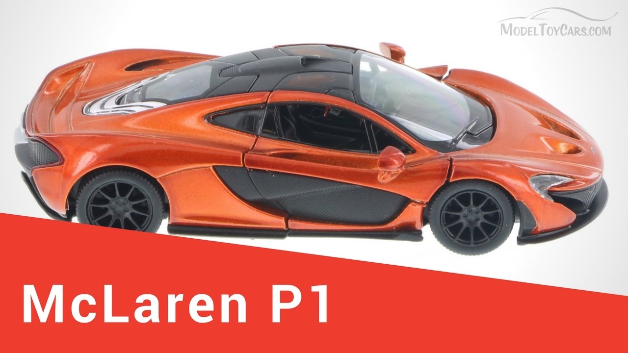 McLaren P1, Orange - Kinsmart 1/36 Scale