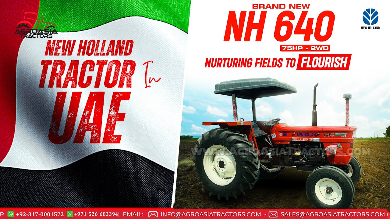 FIAT New Holland 640 Tractor For Sale in UAE   Book Now in Dubai, Sharjah, Abu Dhabi, Ajman, RAK