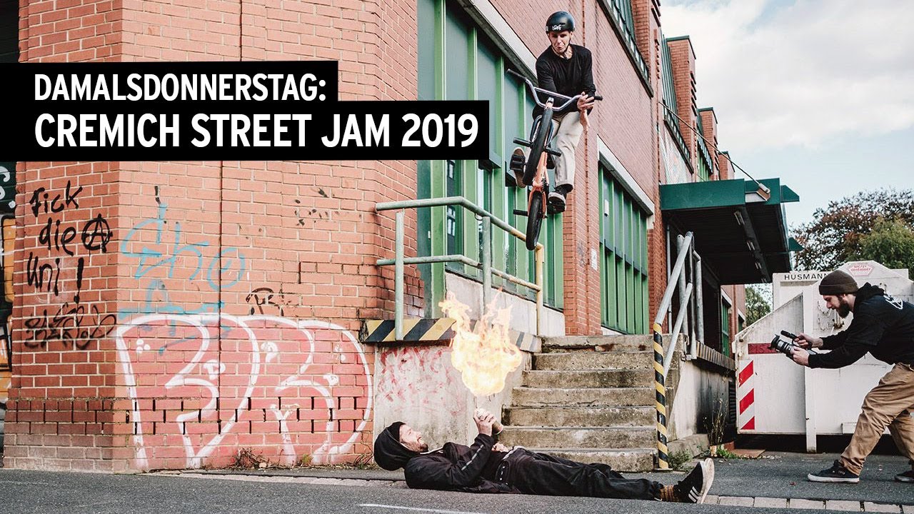 #DAMALSDONNERSTAG: CREMiCH BMX STREET JAM 2019