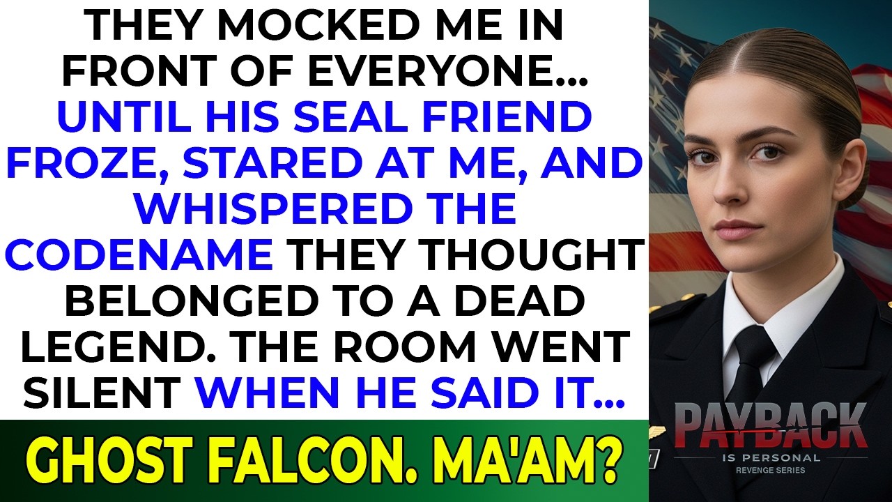 My Brother Mocked Me at the Party — Until His SEAL Friend Whispered “Ghost Falcon… Ma’am ”