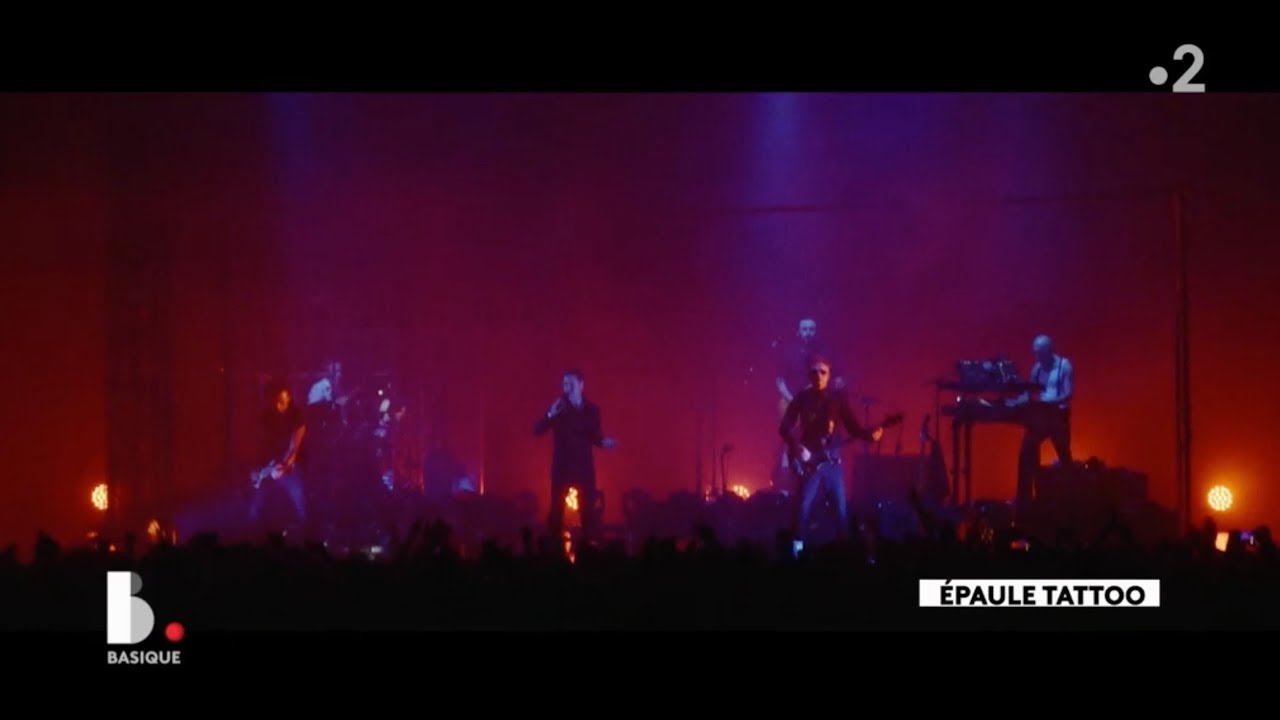 Etienne Daho - Blitztour - Epaule tattoo - Live
