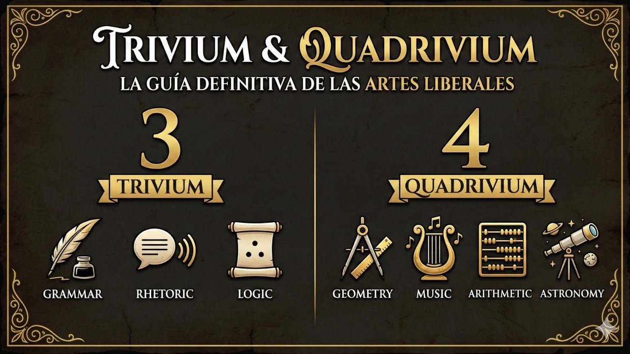 &iquest;Por qu&eacute; ya no ense&ntilde;an esto? Las 7 Artes Liberales (Trivium y Quadrivium)