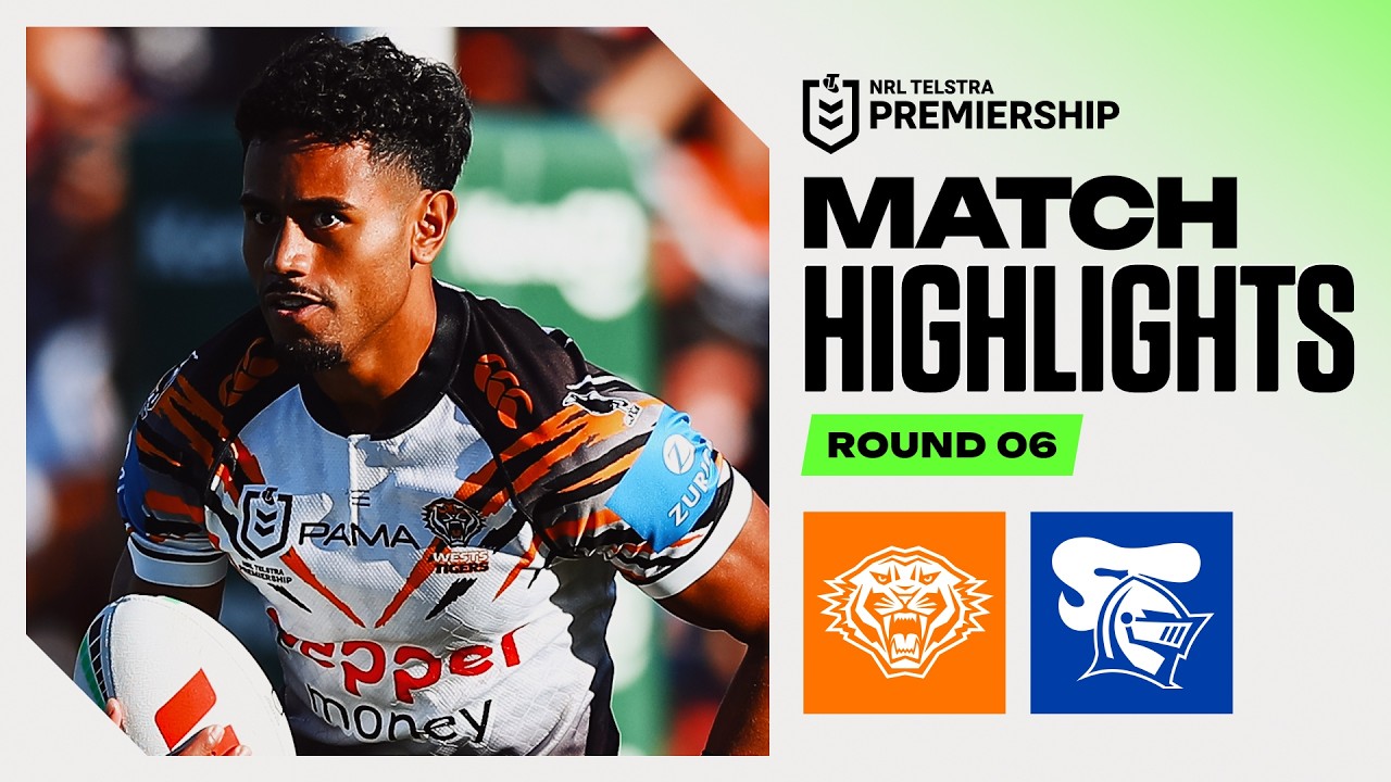 NRL 2026 | Wests Tigers v Knights | Match Highlights | Round 6