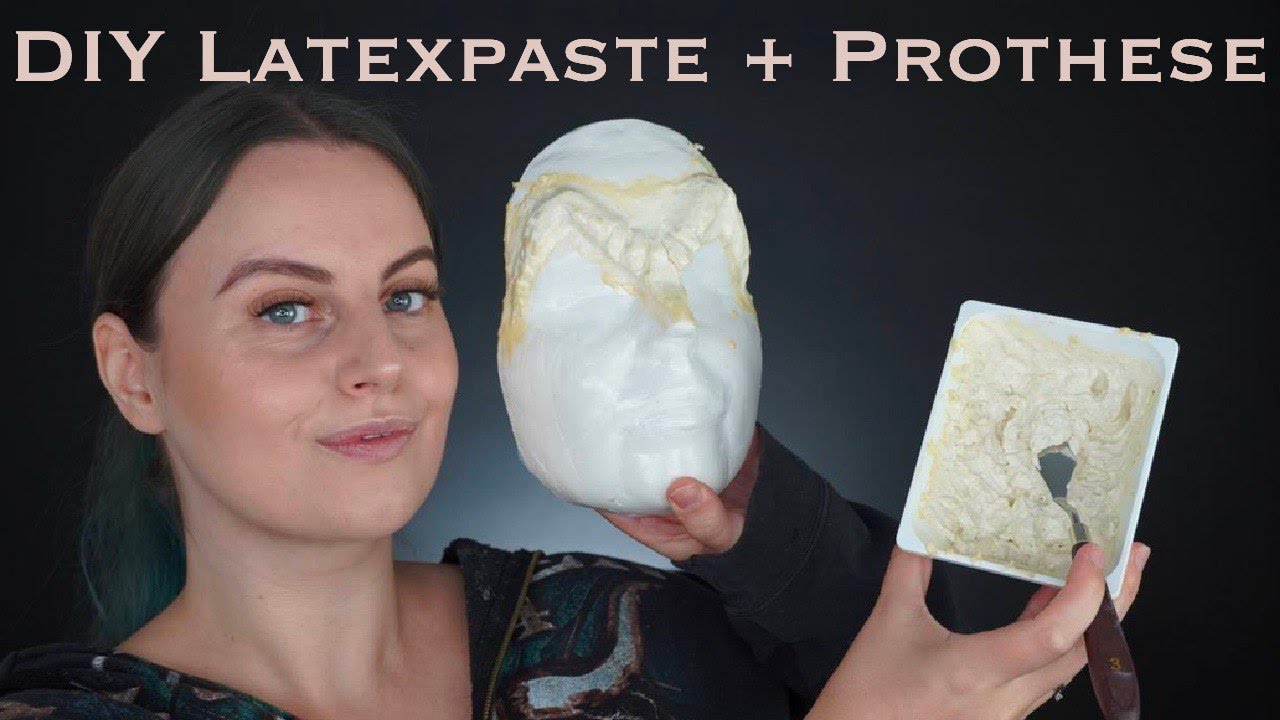 Wie mache ich Latexpaste & wie erstelle ich eine Prothese?| DIY SFX Latex Prothese | Unwissend Schön