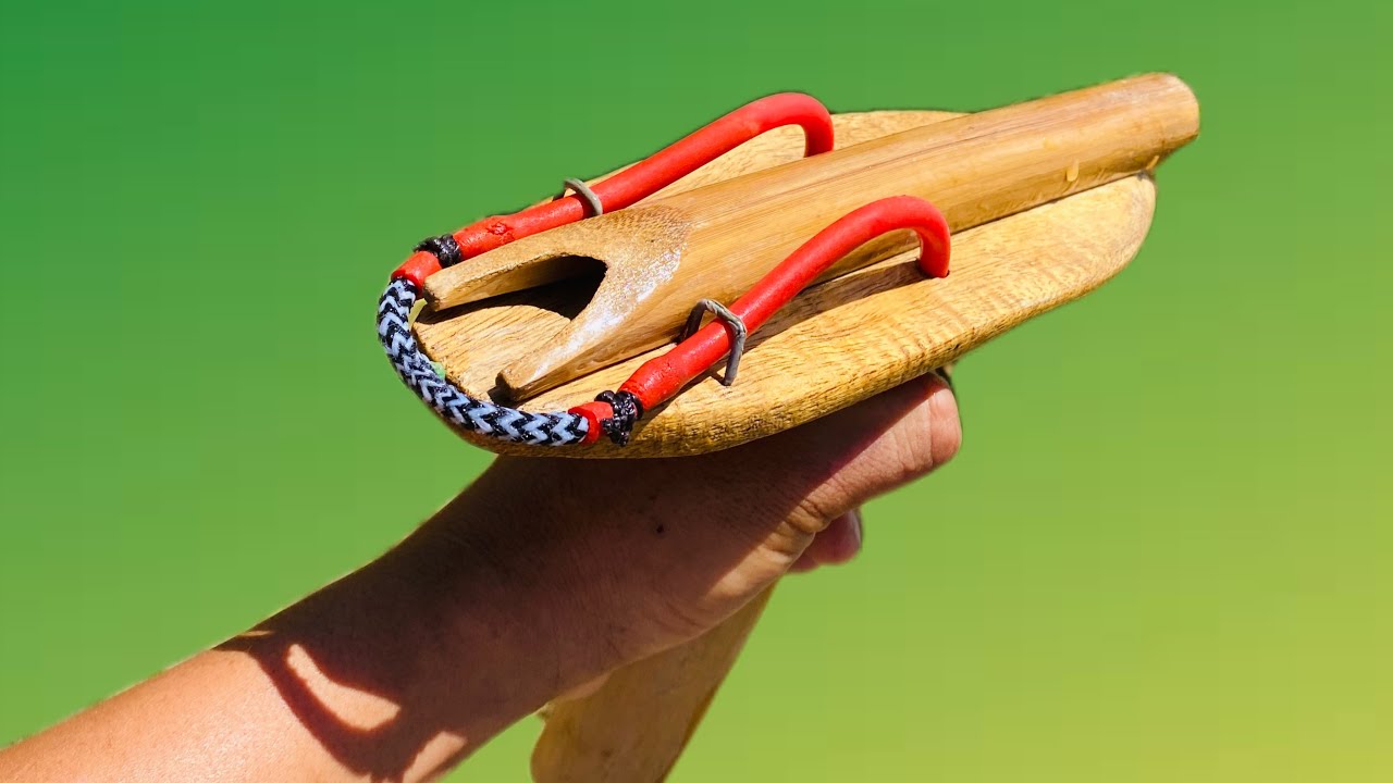 UNIQUE DIY SLINGSHOT HOW TO MAKE?#handmade #diy #amazing #craft