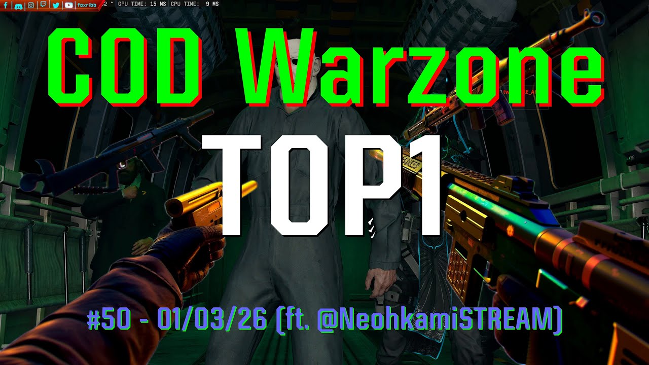 COD Warzone TOP1 - 50 [4K] - Session of 01/03/26 (ft. @NeohkamiSTREAM)