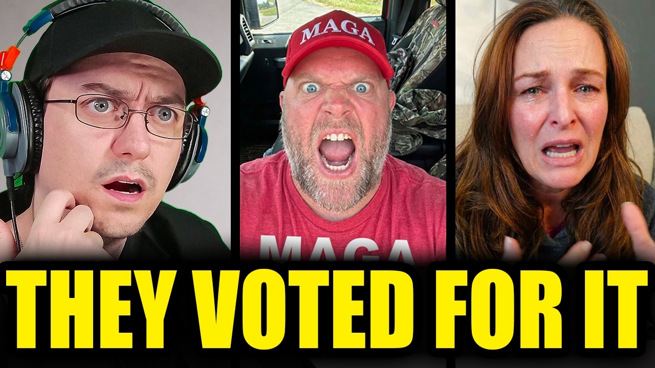 Trump Supporters MELTDOWN After Getting the Recession they Voted for
