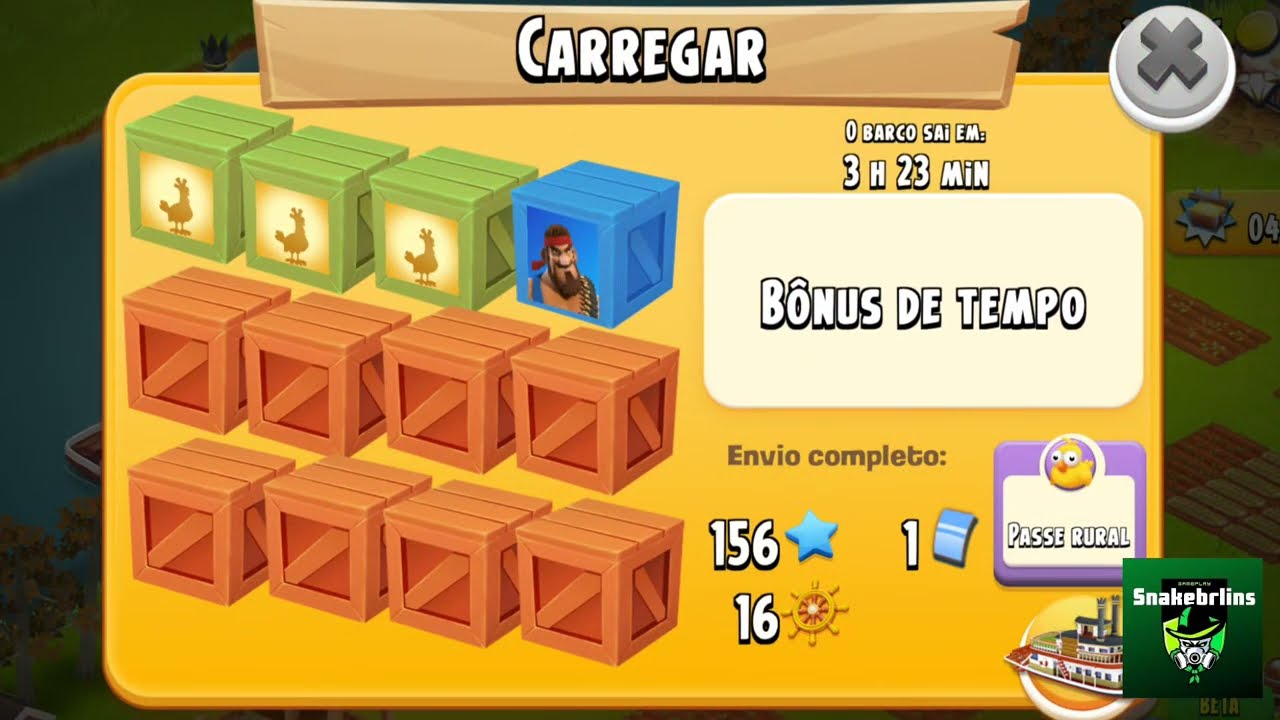 Primeira Live de Hay Day Cuidando da Fazenda SnakeBrLins :D
