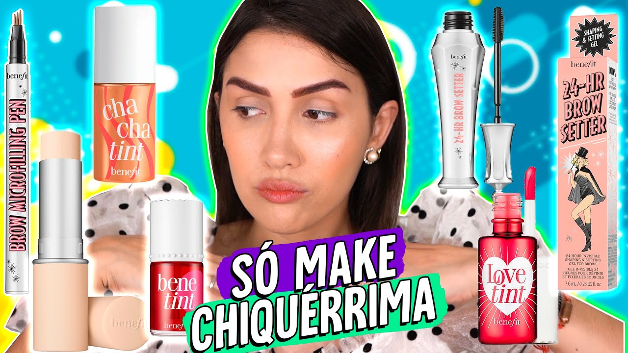TESTANDO MAKES IMPORTADAS | CANETA de MICROPIGMENTAÇÃO, BASE BASTÃO e outros lançamentos