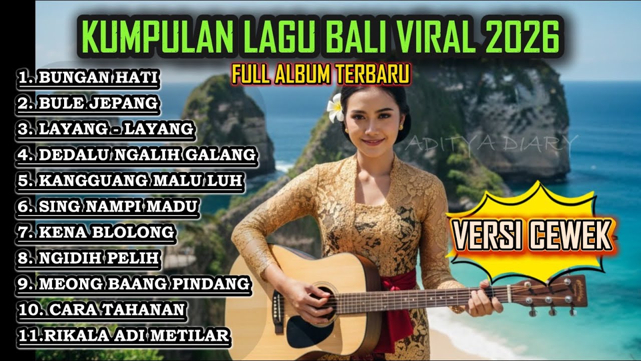 Kumpulan Lagu Bali Viral Terbaru 2026 | Bungan Hati | Kasmaran| Layang layang