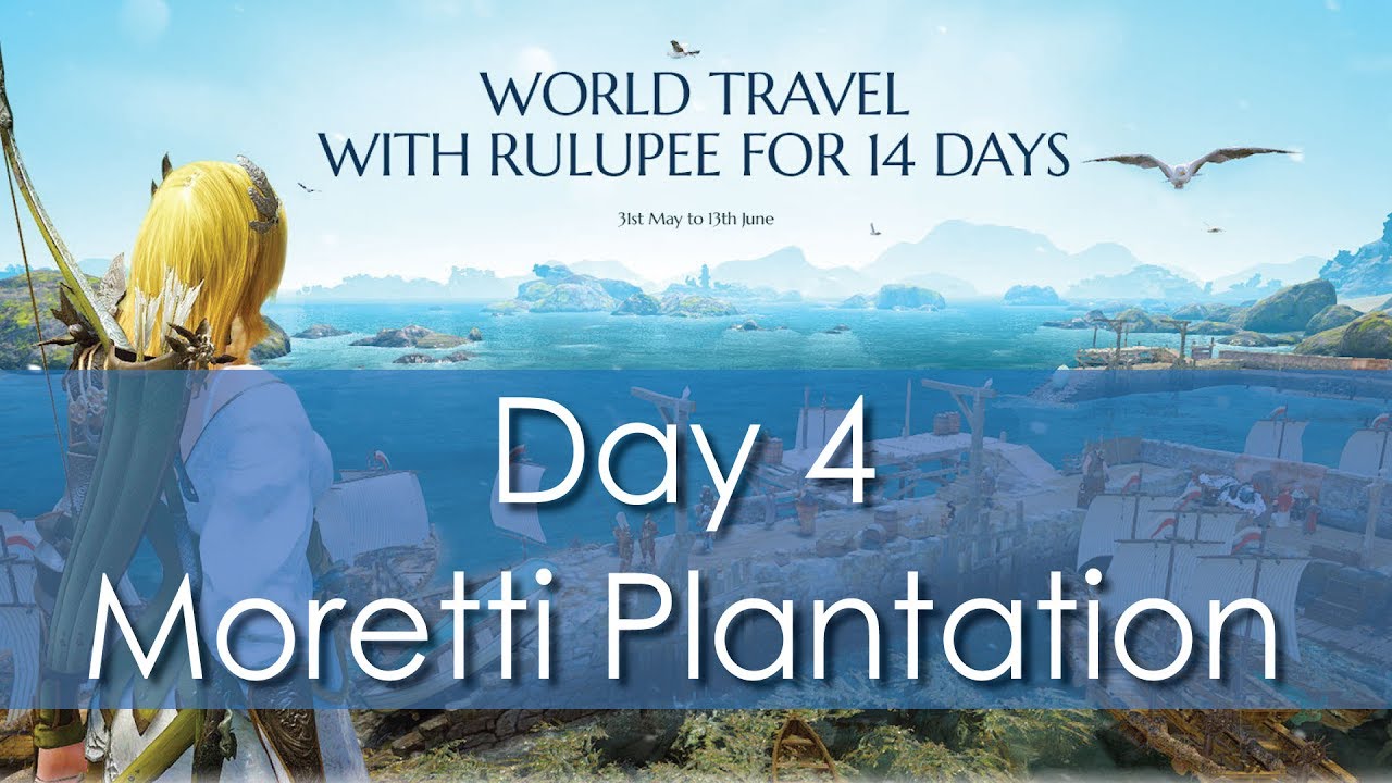 Black Desert Online Quest Event | Rulupee Travel Event | Day 4 | Moretti Plantation