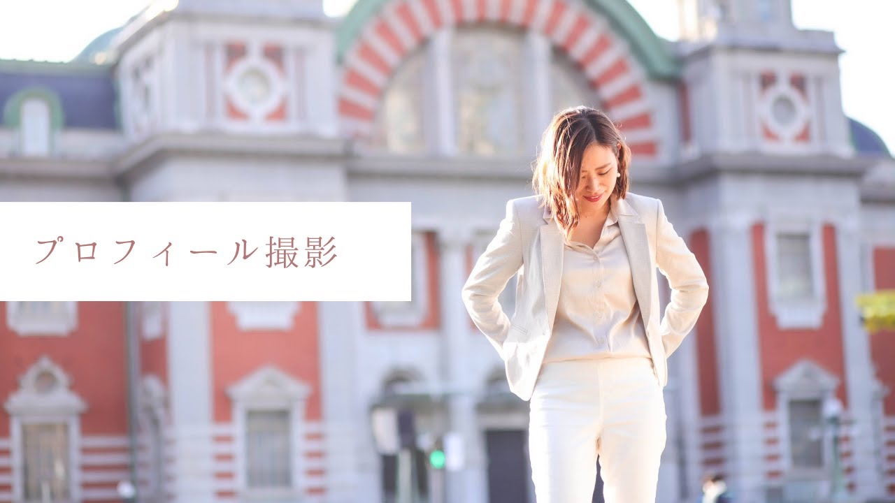 プロフィール撮影の様子byたうフォト