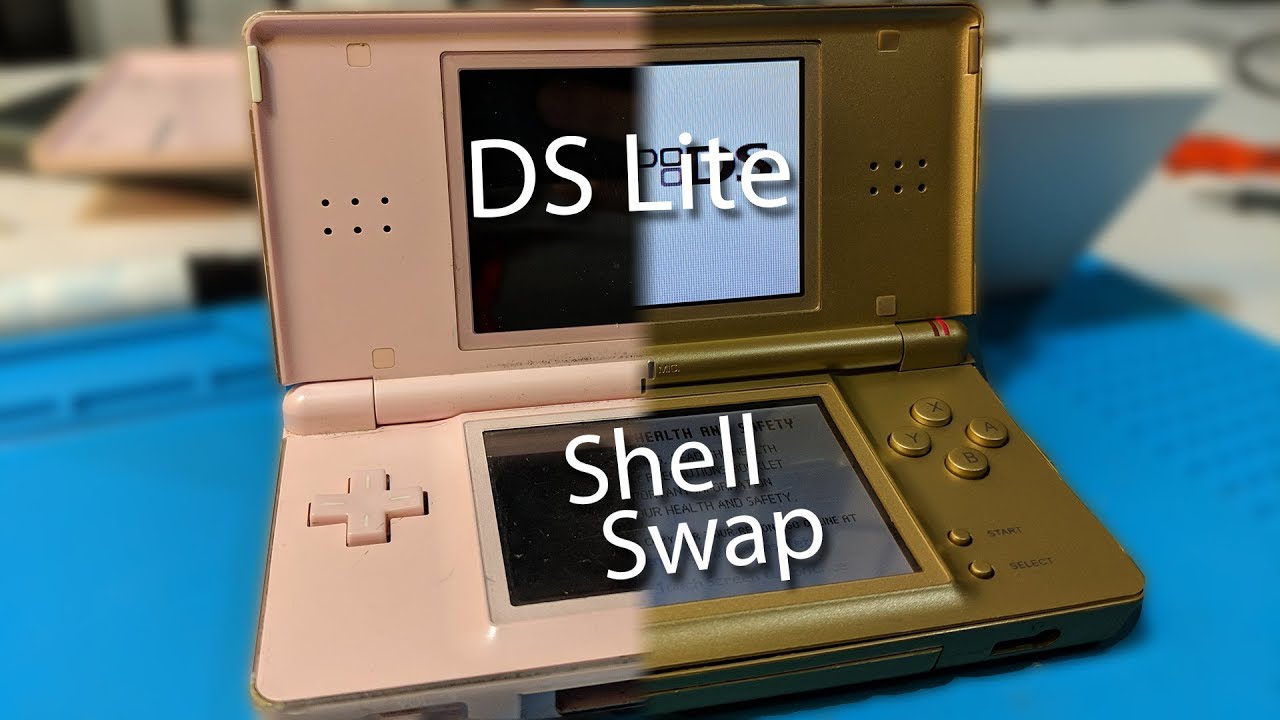 How to Replace Nintendo DS Lite Shell and Screen