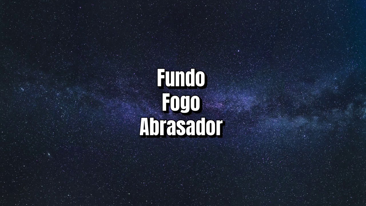 Fundo Fogo Abrasador - Fondo Fuego Abrasador