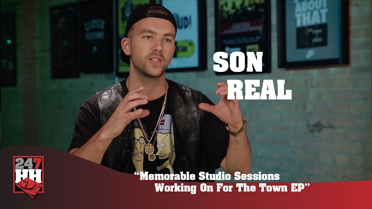 SonReal - Memorable Studio Sessions Working On For The Town EP (247HH Exclusive)
